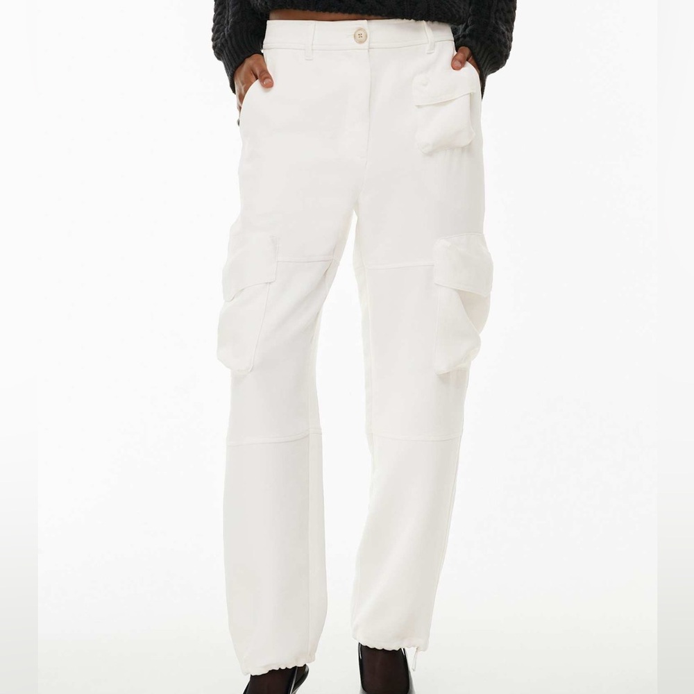 Aritzia Off White Cargo Pants